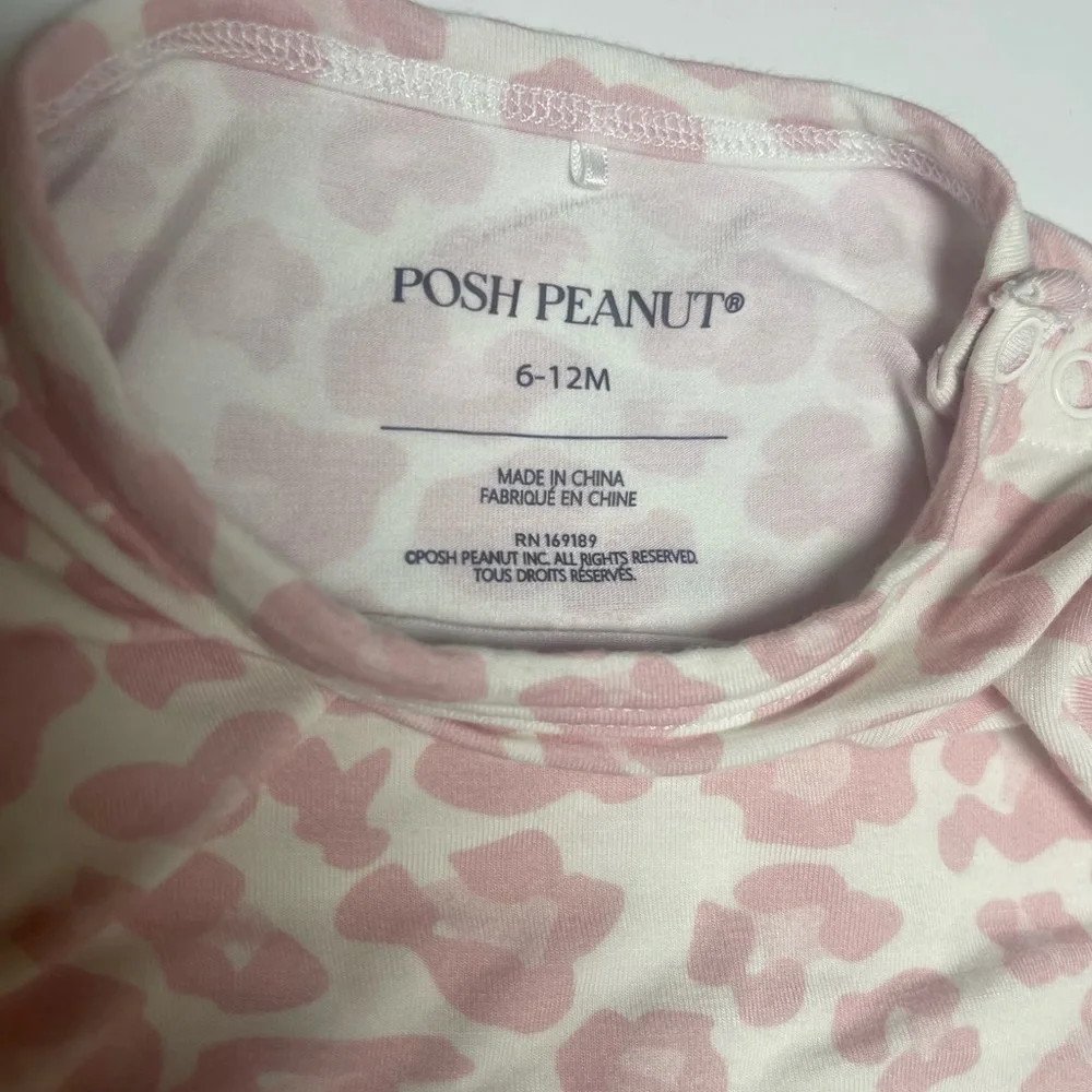 Posh Peanut Delaney Print Onesie - Picture 2 of 4